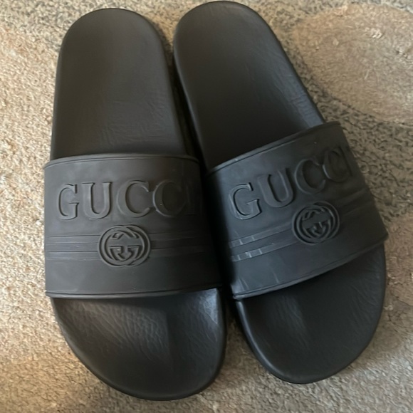 Gucci Shoes Gucci Mens Slides Poshmark